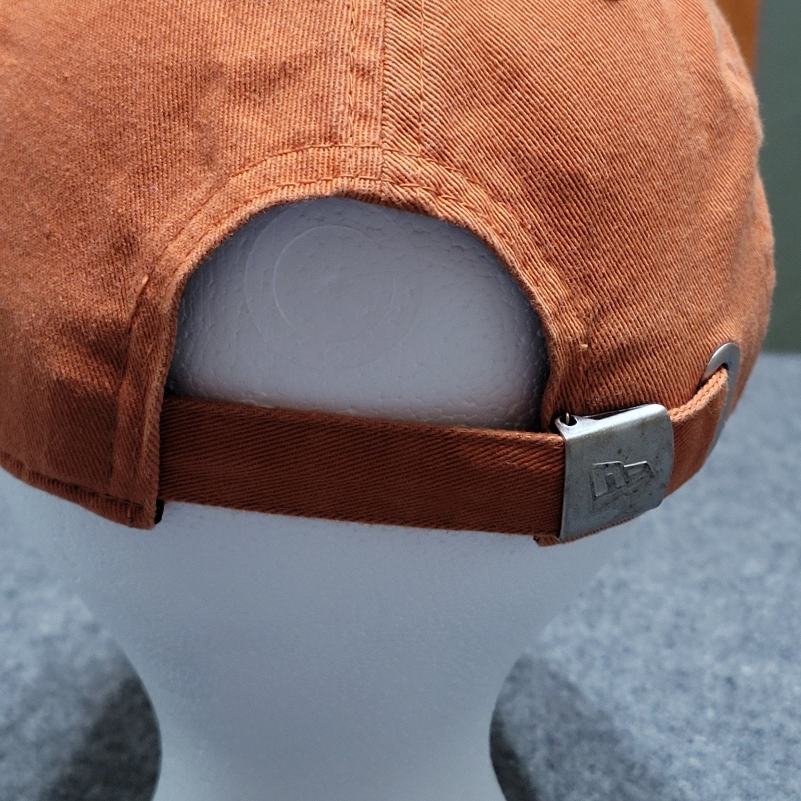 Texas Longhorns Hat Dad Cap Womens Burnt Orange New Era 9twenty Strapback Curve — image 7 of 8